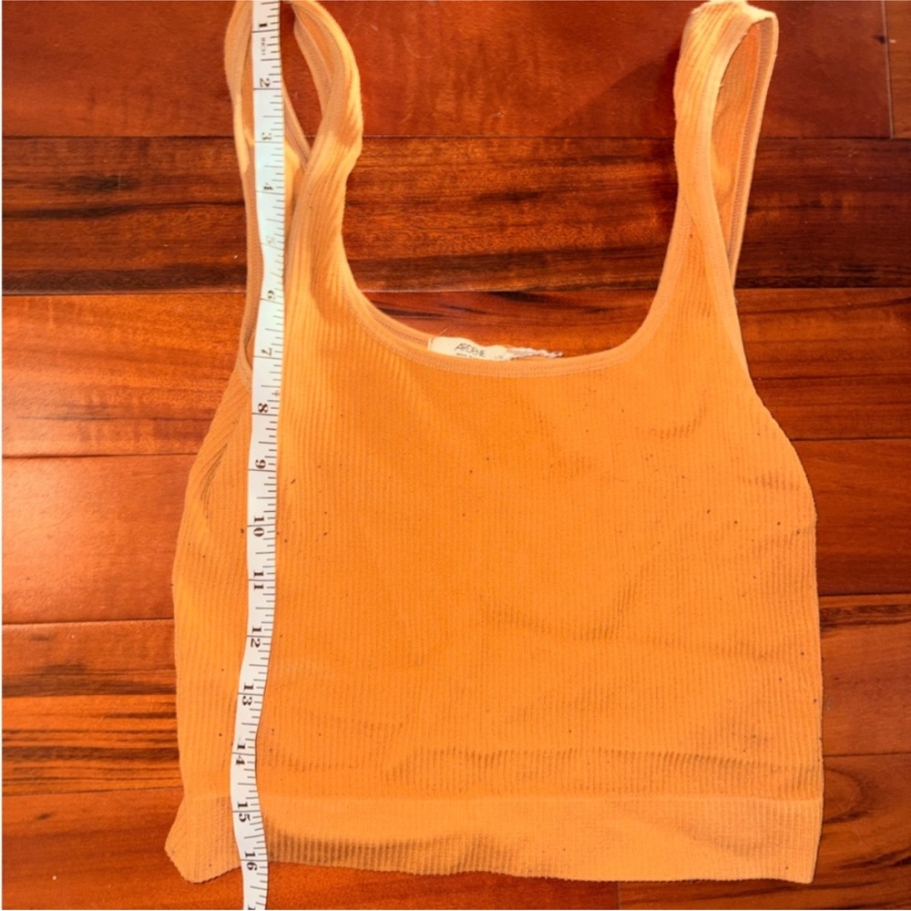 ‼️4/$20‼️Mustard Ribbed Tank Top - Picture 3 of 5
